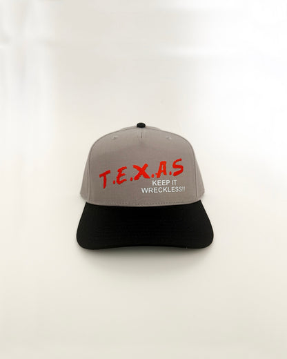 T.E.X.A.S HAT (GRAY)