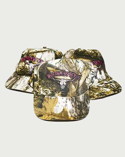 CAMO WRECKLESS HAT